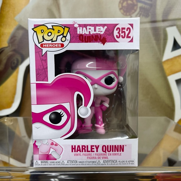 Funko Pop! Harley Quinn BC Awareness
